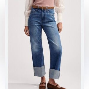 ME+EM Blue Wide-Leg Jeans